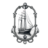 Maritime Adventure Sailing Ship Illustration