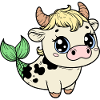 Cute Manatee Cow