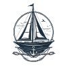 Voilier nautique motif aventure