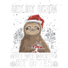 Funny Christmas Sloth