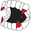 Vampir Zähne