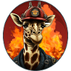 Girafe des pompiers