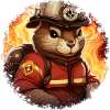 Fire Brigade Squirrel