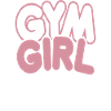 Gym Girl Barbell Power Pink