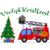 Fire Truck Merry Christmas Holland