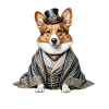 Corgi aristocrate