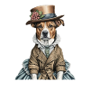 Viktorianischer Hund