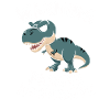 Attention Passive Aggressive Dinosaur Cartoon