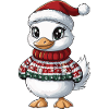 Gans Weihnachten Comic