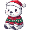 Polar Bear Christmas Comic