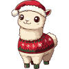 Alpaca Llama Christmas Comic