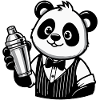 Panda Bartender Shaker