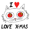 J’adore Noël Cat