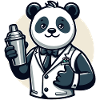 Panda Bear Cocktail Shaker