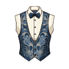 Suit Waiter Opera Vest