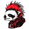Cool Punk Rock Paresseux