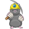 Mole Miner Pickaxe Mining