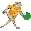 Frog Bowling Bowling Ball