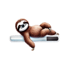 Sloth Chills On Loading Bar