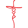 LOVE - CROSS - JESUS