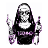 Rebellious Nun Techno Party Hardstyle