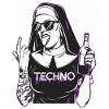 Rebellious Nun Techno Party Hardstyle