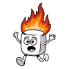 Marshmallow Burning