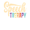 Speech Therapy Bunte Buchstaben