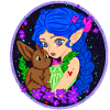Elf with Rabbit