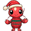 Lobster Crab Christmas Comic