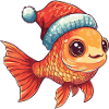 Goldfische Weihnachten Comic