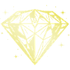 Bijou Diamant Silhouette Or