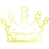 Crown Symbol Gold