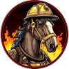Cheval de pompiers