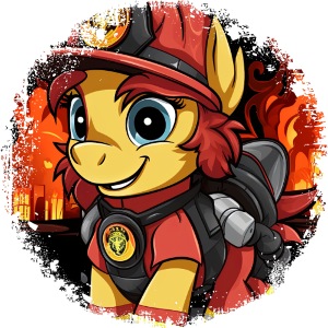 Pony dei vigili del fuoco