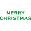 Joyeux Noël : Style festif vert