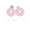 Polizei - Donut Handschellen