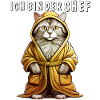 CAT BATHROBE I'M THE