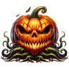 Halloween Spooky Pumpkin