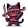 Mighty Ninja Cat