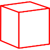 Red cube