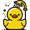 Squeaky Duck Yellow Duck Shower
