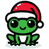 Christmas Frog Frog