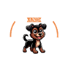 Coffee and Patterdale Terrier