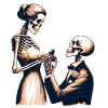 Wedding Skeleton Parody Design