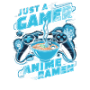Gamer, animeälskare och ramen-
