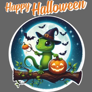 Wizard Gecko - Halloween