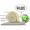 Racing snail - now also in green