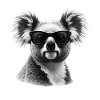 Koala Sunglasses Animal Motif Koala