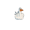 MOIN Mittelfinger Möwe
